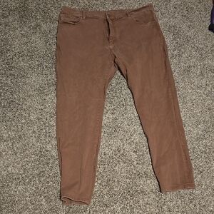 Warp + Weft Men's Tan Chinos